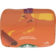 Starbucks Pumpkin Spice, Flavored Ground Coffee, 100% Arabica, Limited Edition, 17 oz