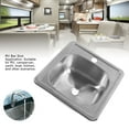 thumbnail image 4 of Fregadero De Cocina Para Vehículos Recreativos, Drenaje Eficiente, 380 X 380 X 150 Mm, Cuadrado, Versátil, Fregadero Para Lavabo Para Vehículos Recreativos De Gran Capacidad De, 4 of 7