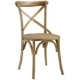 thumbnail image 3 of Modern Contemporary Urban Design Dining Kitchen Room Side Chair, Set of Four, Wood, Natural, 3 of 5