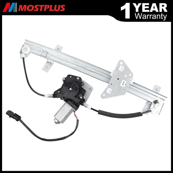 MOSTPLUS Rear Left Power Window Regulator w/ Motor for 98-03 Dodge Durango 00-04 Dakota