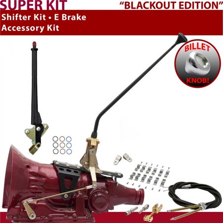 American Shifter FMX Shifter Kit Black 16 in. E Brake Cable Clamp Clevis for F247D