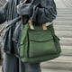thumbnail image 3 of Bolso Lona para Bolso Compras Portátil Elegante para El (verde S), 3 of 9