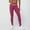 Hot Pink, variant on Top-kevin Women's sports high-waisted leggings Slim fit Suitable for running, gym and yogayoga