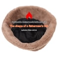 thumbnail image 3 of KAKOWELY Gorro de invierno de felpa con orejas de oso para mujer y niña, ideal para exteriores., 3 of 5