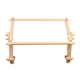 thumbnail image 1 of Bastidor de bordado de madera multifuncional, bastidor de punto de cruz, soporte de costura fácil con soporte, 1 of 8