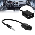 thumbnail image 2 of Cable conversor de conector de audio de 3,5 mm a USB 2.0 macho a hembra para MP3 de coche, 2 of 5