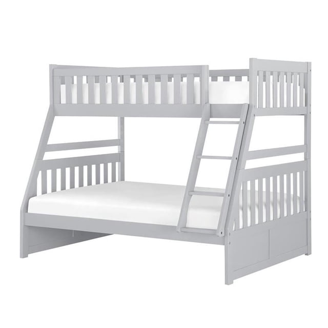 Lexicon Orion Lit Superposé Transitionnel en Bois Simple sur Double, Gris