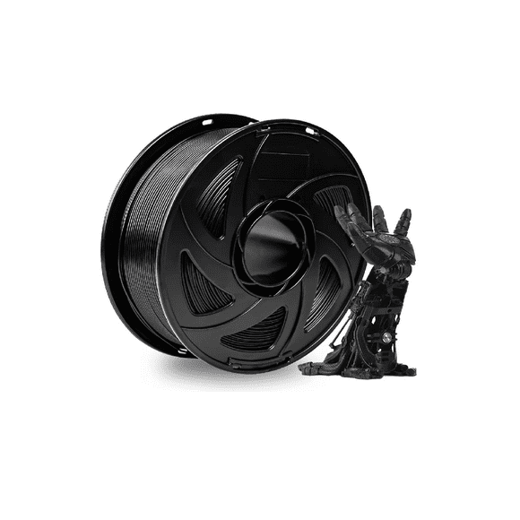 Filamento Pla De 1,75 Mm, Precisión Dimensional De +/- 0,02 negro