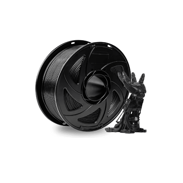 Filamento Pla De 1,75 Mm, Precisión Dimensional De +/- 0,02 negro