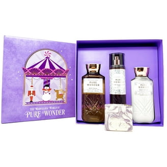 Bath & Body Works Perfumed Pure Wonder 7 Piece Gift Set for Women