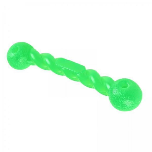 3xRubber mascota perro cachorro falso forma juguete Molar limpio juguete verde L 4 piezas