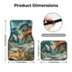 thumbnail image 5 of Fotbe Red Blue Dragon Battle Epic Juego de 4 Tapetes para Auto con Estampado – Alfombrillas de Goma Reforzada, Diseño Antideslizante, Protección para Todo el Año – Vehículos, Autos, Camionetas y SUVs, 5 of 7