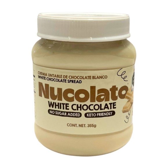 Crema Nucolato untable de chocolate blanco 355 g