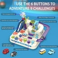 thumbnail image 3 of Juego de mesa con pista de vehículos de aventura mecánica para padres e hijos, juguetes educativos interactivos, regalo de cumpleaños de Año Nuevo, 3 of 6