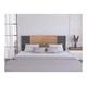 thumbnail image 1 of Cabecera Excelsior Nayea Ajustable Plata Oscuro y Miel para Cama Matrimonial, Queen y King, 1 of 7