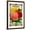 Brown Frame, variant on Art.com Zinnias Seed Packet Art Print by Lantern Press, Brown Frame Wall Art, 21" x 29"