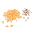 thumbnail image 4 of HILABEE 100 Pcs Nez Triangulaire Bricolage avec Rondelles pour Poupée Ours 16x25 mm Chair, 4 of 6