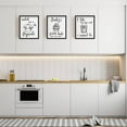 thumbnail image 3 of Home Decor Painting Canvas Wall Art Sketches Kitchen Ware Canvas Hanging Painting Canvas Art 7.9x9.8inch Canvas Printing Artwork Wall Decoration Painting for DIY Bedroom Living Room 9pcs/Set, 3 of 6