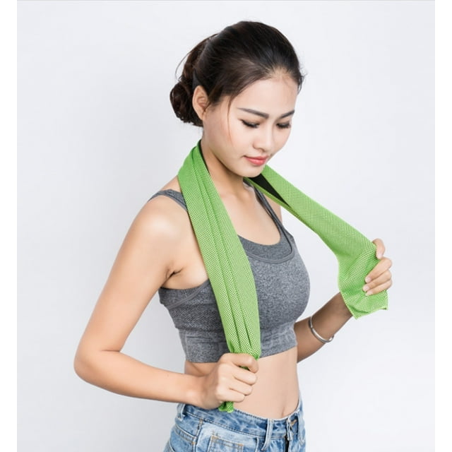 Serviette de Refroidissement Instantanée Mode Populaire Séchage Rapide pour Course, Entraînement, Gym