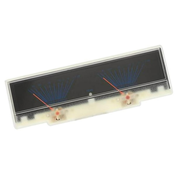 Medidor De Panel De DB De Nivel de sonido De Medidor De Prueba VU Analógico Dual DC12V De Precisión Zulema kit analógico vu meter