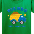 thumbnail image 4 of Inktastic Dump Truck Big Bro Youth T-Shirt, 4 of 5