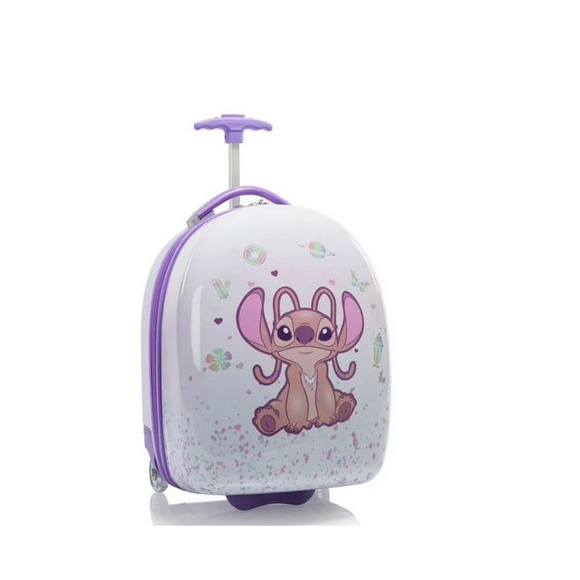 Disney Lilo et Stitch Valise Rigide de Cabine 18 Pouces Bagage à Roulettes pour Enfants