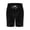 Black, variant on Paiwinds Men's Casual Fleece Half Shorts Drawstring Waist with Pockets Comfy Solid Color Lounge Beachwear Summer Pants