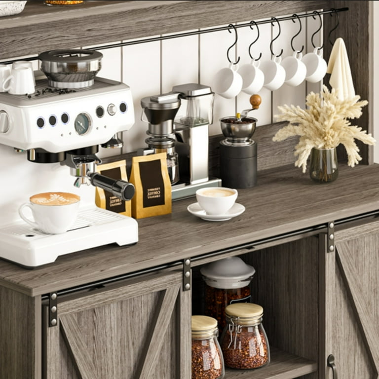 Farmhouse countertop online wine rack