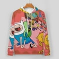 thumbnail image 3 of Animation Adventure Time Unisex Hoodies And Sweatpants Set Sweatshirts Jogger Pants Hooded Hoody Tracksuits Set Suit Winter Daily Adult Sweatsuit 2 Pcs, 3 of 9