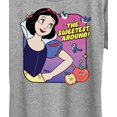 thumbnail image 3 of Disney Princess - Snow White The Sweetest Around - Women's Short Sleeve Graphic T-Shirt, 3 of 5