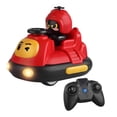 thumbnail image 2 of Coche de choque con control remoto, coche de dibujos animados RC, juguete para adolescentes, niños y adultos. Rojo, 2 of 9