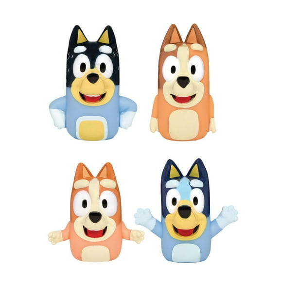 Bluey 4 Piece Jumbo Finger Puppets