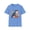 Carolina Blue, variant on Bluebird Floral T-Shirt Colorful Bird Flowers Tee Unisex Cotton Short Sleeves Tee Shirt with Bird 9