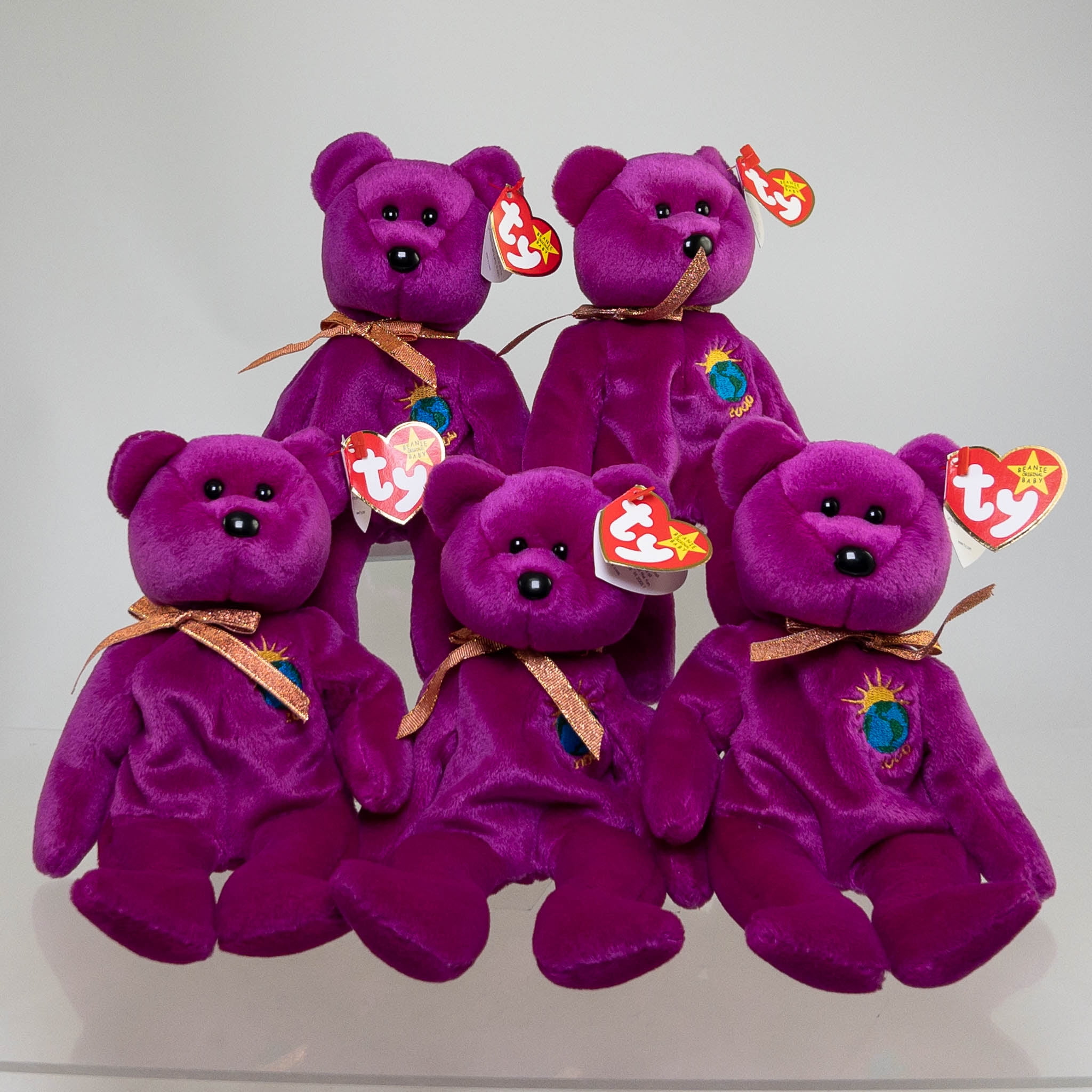 ビーニーベイビーズ ワールドカップ出場32カ国 TY Beanie Babies - CHAMPION the FIFA Bears (Complete set