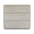 thumbnail image 4 of Modern Style Wood Veneer 3-Drawer Chest, Side Table for Bedroom & Living Room, Stone Gray, 4 of 7