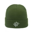 thumbnail image 1 of Men‘s Woolen Sun Embroidered Hat Cold Hat Hip Hop Fashion WarmHat, 1 of 2