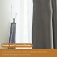 thumbnail image 4 of 4Pcs Curtain Holdbacks Curtain Tiebacks Hooks Tie Backs for Curtains Curtain Holders for Wall Curtain Holder Curtain Tie Backs Wall Mount for Living Room, Bedroom and More(White), 4 of 7
