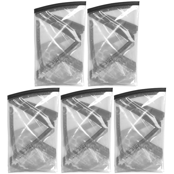 5 uds gorro impermeable para la lluvia gorros para la lluvia de plástico transparente para protección del peinado gorros para la lluvia cómodos y plegables para actividades al aire libre