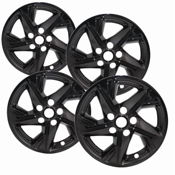 Set of 4 16 inch Gloss Black ABS Wheel Covers Compatible with 2020-2023 Hyundai Sonata SE Rims