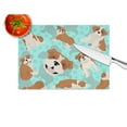 thumbnail image 4 of Red and White English Bulldog Glass Cutting Board Large, 4 of 5