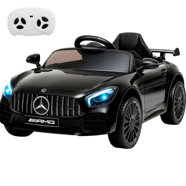 Carro Electrico Montable 12v Little Monkey Mercedes Benz Control Remoto Luces