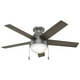 thumbnail image 4 of Ventilador de Techo Hunter Anslee Plateado con Luz 46 Pulgadas, 4 of 11