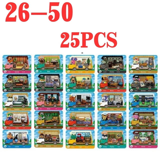 Tarjeta Ntag215 NFC leaf animal crossing lock Series 5 amiibo locks card acnh new horizons ankha New Leaf 001-448 Fivean unisex