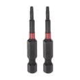 thumbnail image 1 of Unique Bargains T9 Magnetic Security Impact Torx Screwdriver Bit 1/4' Hex Shank 2' Length, 2 Pack, 1 of 5