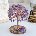 thumbnail image 3 of 1pcs Crystal Tree Gifts for Women, Positive Energy, Wealth, Success, Meditation, Home & Office Decor, Spiritual Birthday Gifts for Mom and Loved one，Powder, 3 of 6