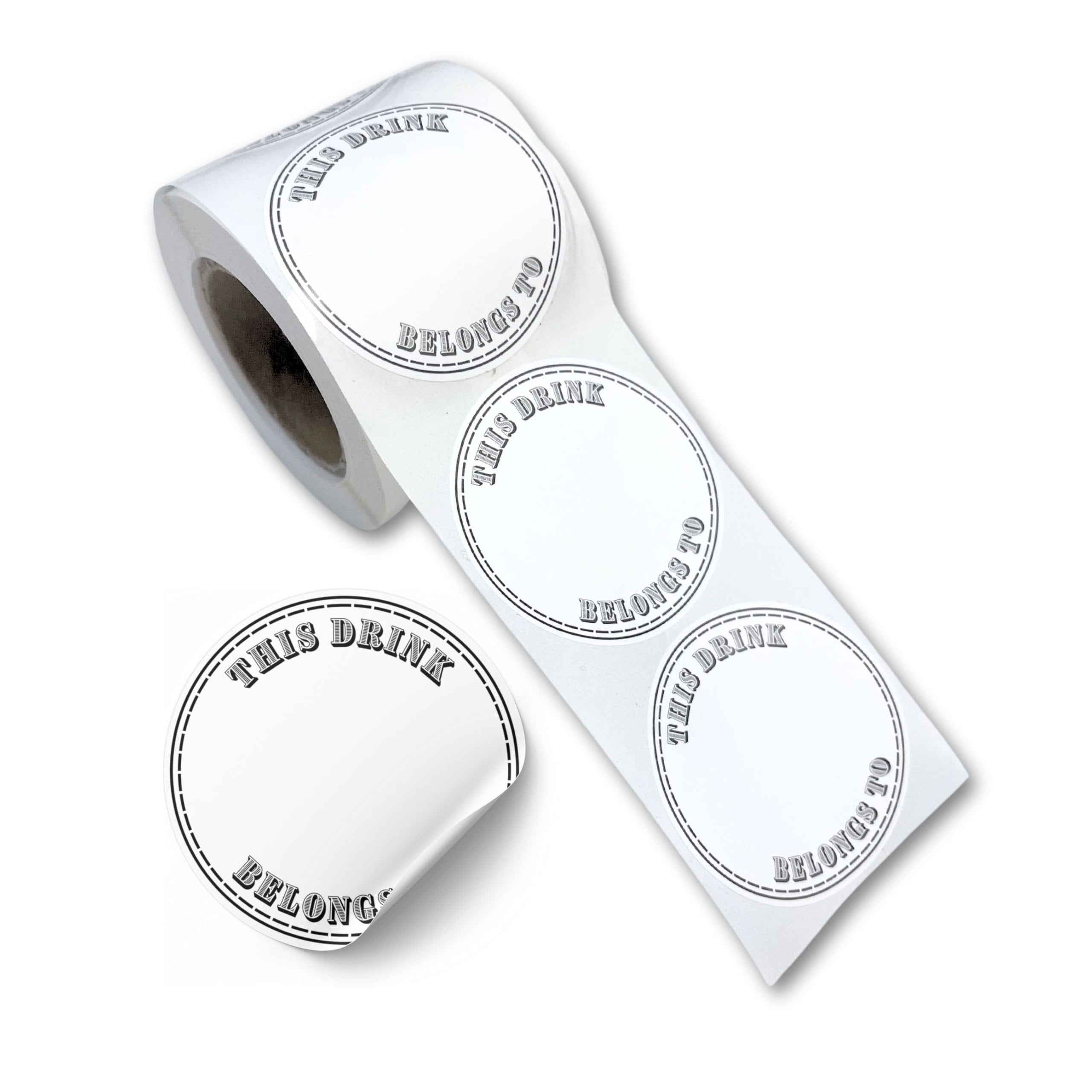 Liquor Decanter Tags,Set Of Eight - Whiskey, Tequila, Bourbon, Brandy, Gin, Rum