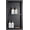 Black, variant on Stainless Steel Shower Niche No Tile Needed Recessed, 24" x 12" Recessed Wall Niche Shelf for Bathroom Storage-Sliver (with Partitions, Black)