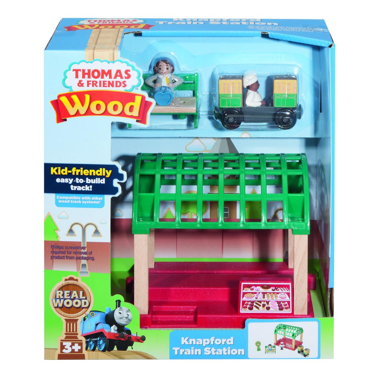 Fisher-Price Thomas & Friends Wood, Knapford Train Station - Walmart.com - Walmart.com