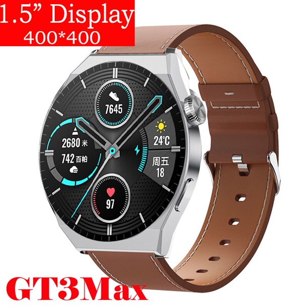 Xiaomi-reloj inteligente Huawei GT3 MAX para hombre, accesorio de pulsera resistente al agua IP68 con llamadas, Bluetooth, seguimiento de actividad y presión arterial, compatible con Android, 2023 xuanjing unisex