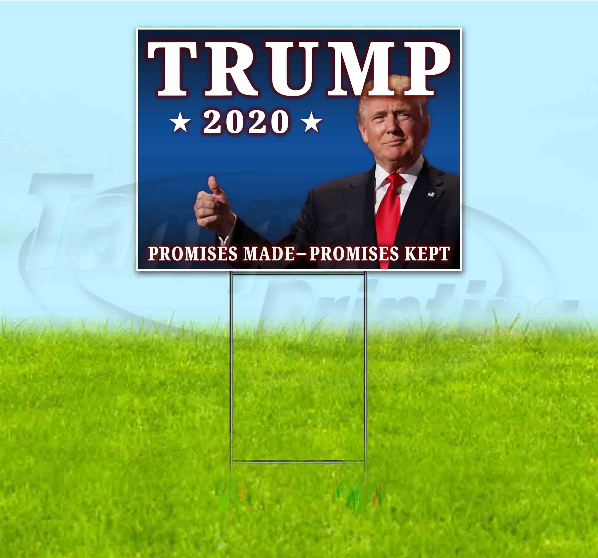 Store Flag, New Many Sizes Available Keep America Great Trump 2020 Promises Made Promises Kept 13 oz Heavy Duty Vinyl Banner Sign with Metal Grommets Advertising 
